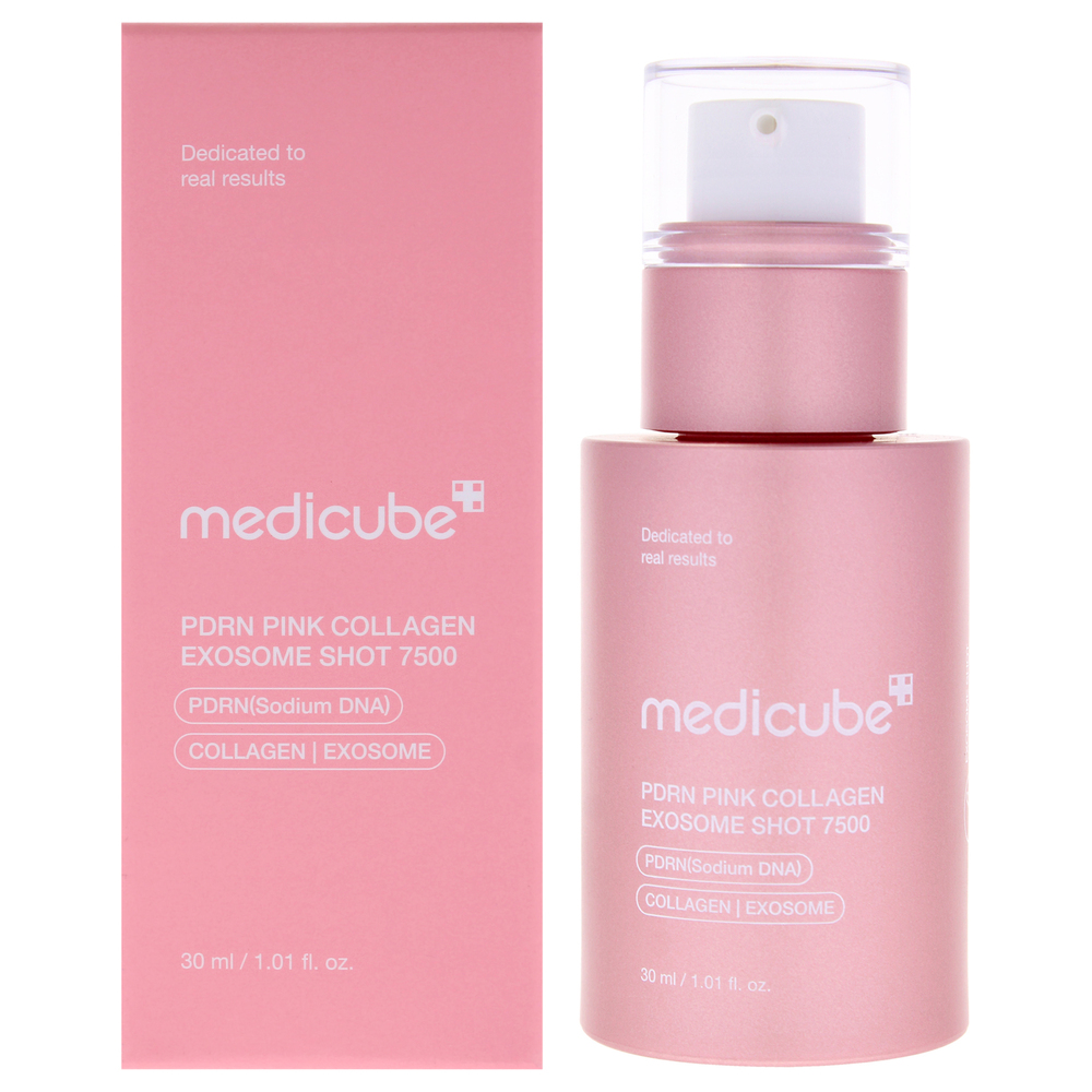 PDRN Pink Exosome Shot Serum 7500 by Medicube for Women - 1.01 oz Serum